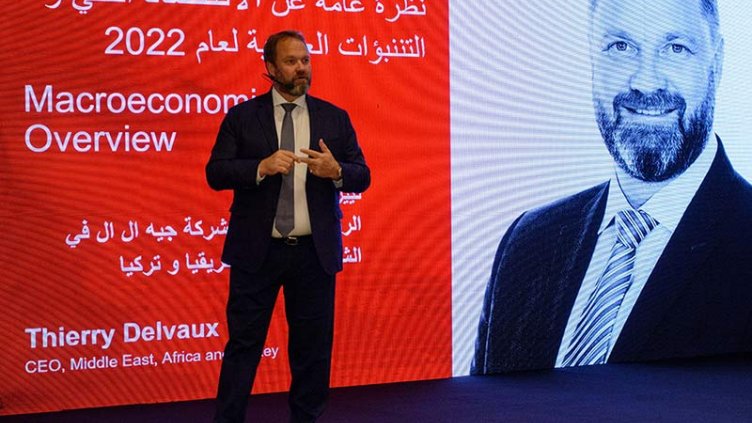 Hosted under the theme A Reset for the Real Estate Sector, Thierry Delvaux, CEO of JLL Middle East, Africa and Turkey